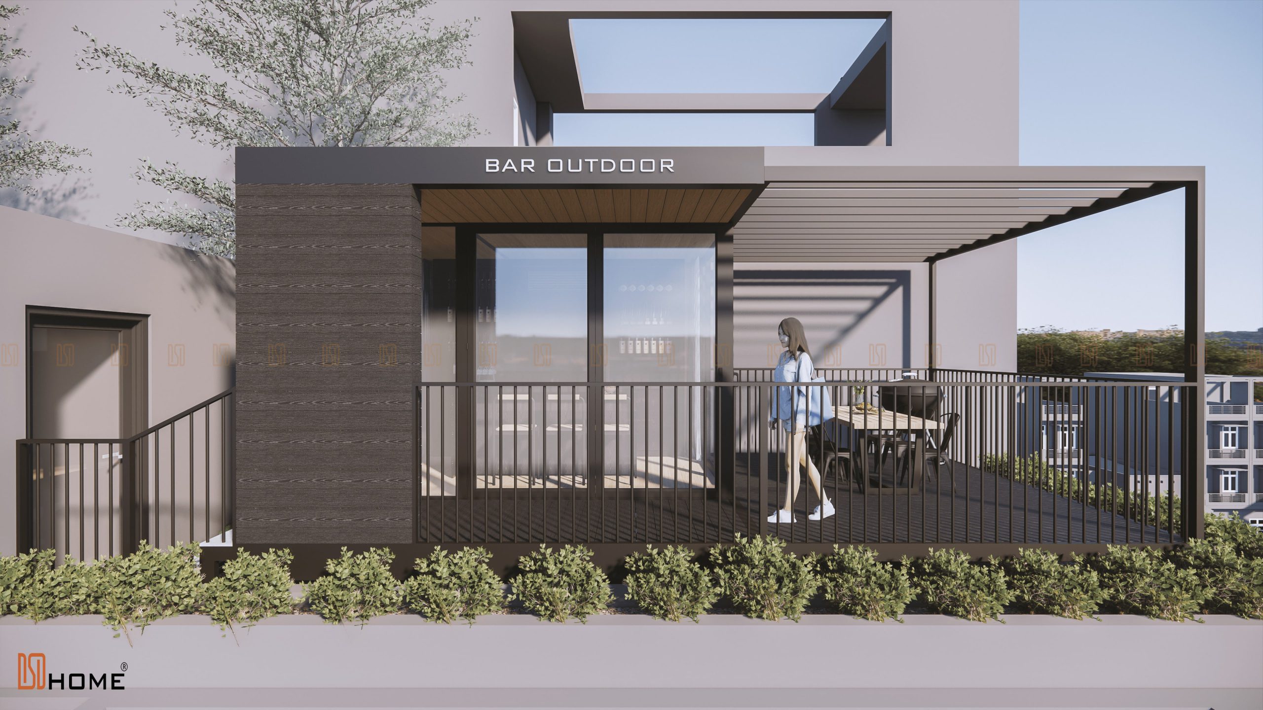 Thiết kế Bar Outdoor