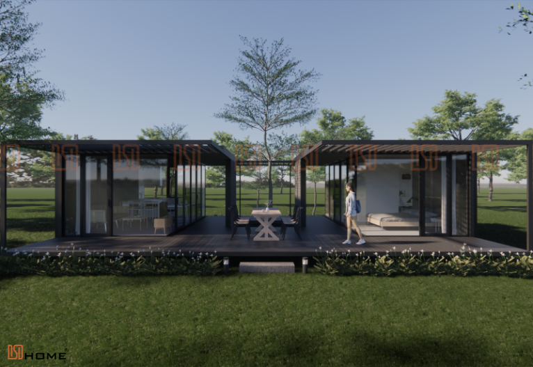 Nhà lắp ghép 76,78m2