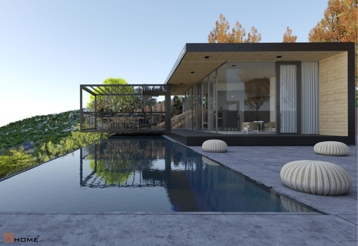 Nhà Lắp Ghép 38,1m2