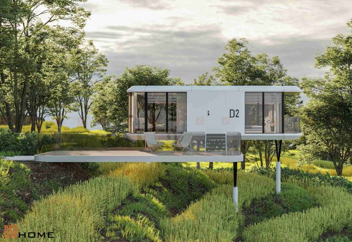 NHÀ LẮP GHÉP CABIN D2