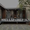 Nhà Lắp Ghép Ninh Bình 56,5m2