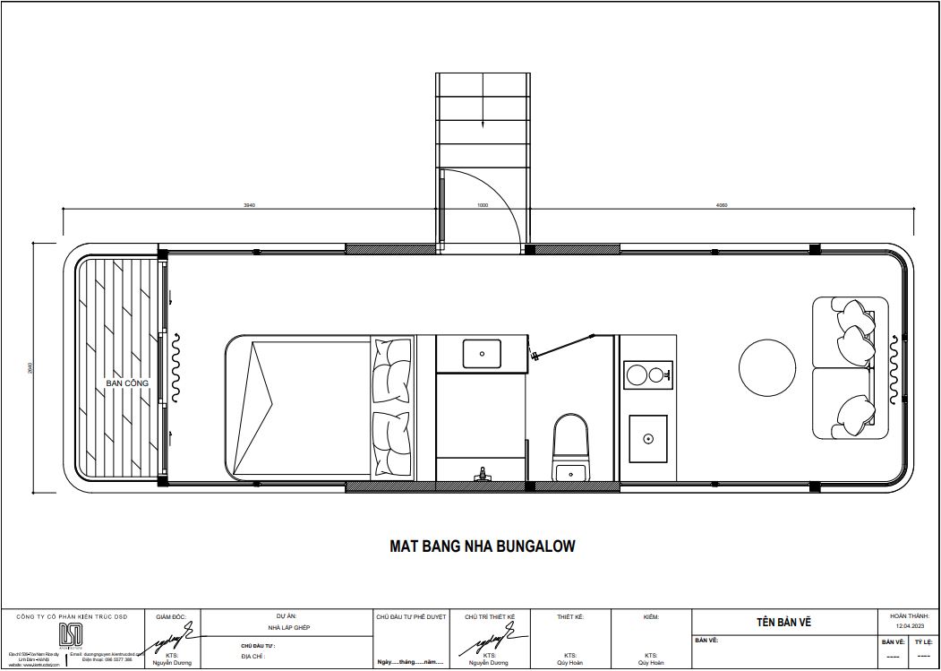 Nhà Lắp Ghép Cabin D2