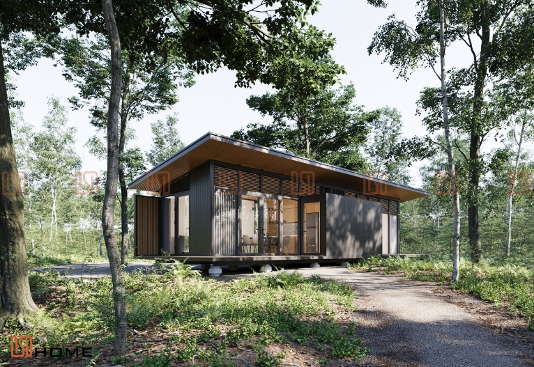 Nhà Lắp Ghép Mái Chéo Mới Nhất 2025