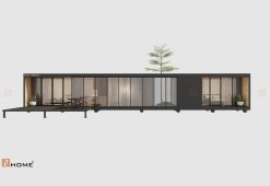 Nhà lắp ghép double 90m2