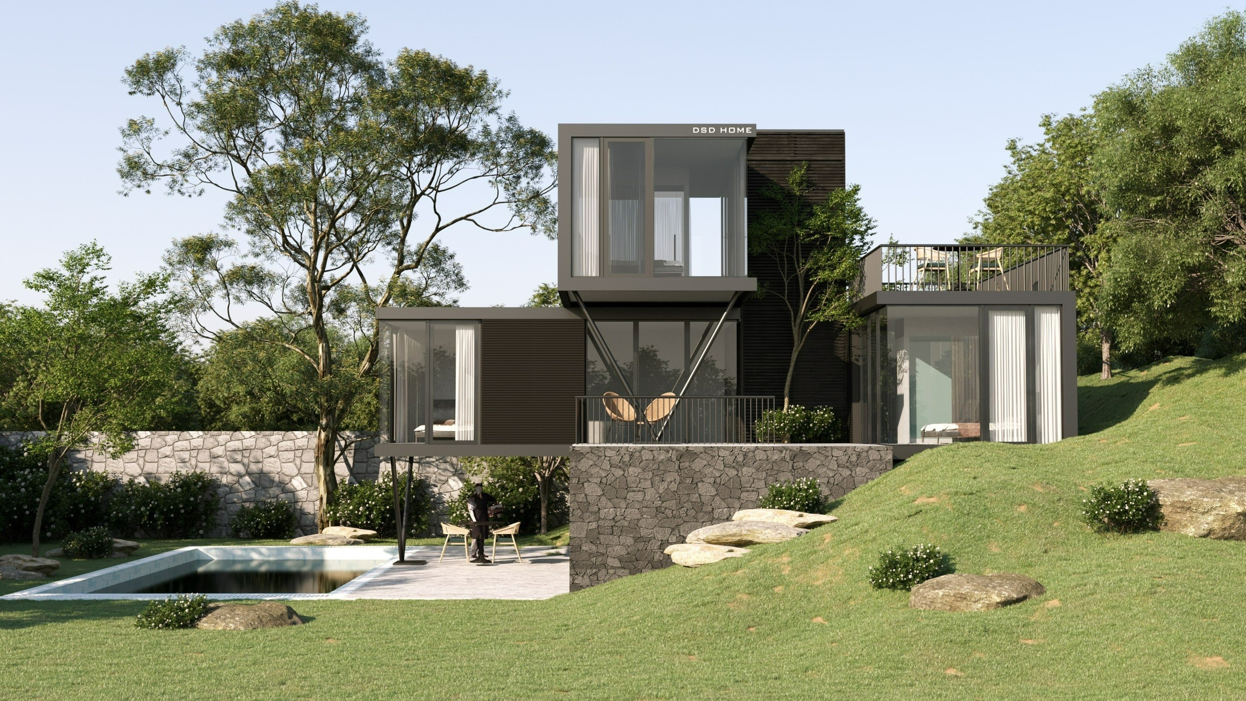 Thiết kế 2 tầng