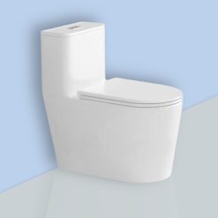 Bồn Cầu 1 Khối KRASIC K-8020: Công Nghệ Men Tuyết Nano Kháng Khuẩn, Xả Xoáy Siêu Sạch