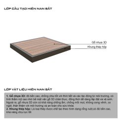 Module Hiên Nhà Lắp Ghép Nan Sắt