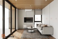 Phòng khách Tone màu trắng