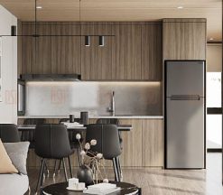 Phòng bếp Tone màu sồi sáng