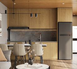 Phòng bếp Tone màu vàng gỗ