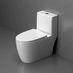 Bồn Cầu 1 Khối 2068: Xả Xoáy Siêu Sạch 2D, Men Tự Làm Sạch Chống Va Đập