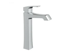 Vòi Lavabo Dáng Cao L-14H: Công Nghệ Mạ từ Ý, Lõi Ceramic Siêu Bền 15 Năm