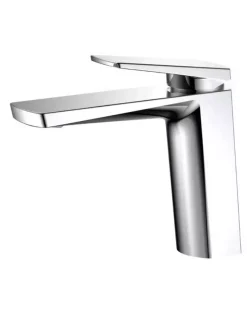Vòi Lavabo Nóng Lạnh Krasic K-1004: Chất Liệu Đồng Mạ Niken-Crom, Thiết Kế Hiện Đại, Bảo Hành 05 Năm