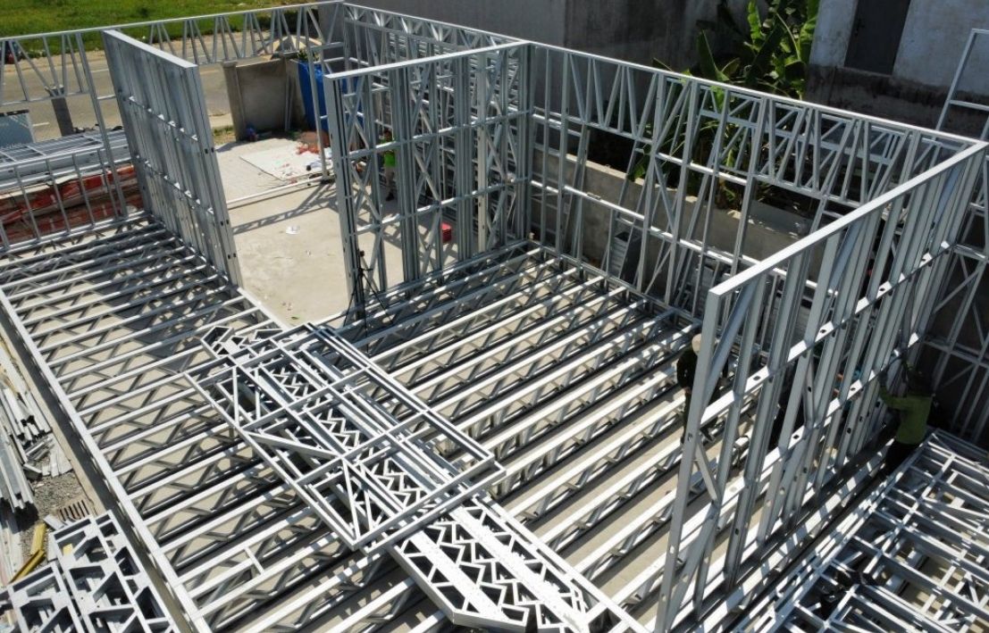 Thép G550 ứng dụng trong thi công nhà lắp ghép tại DSDHOME