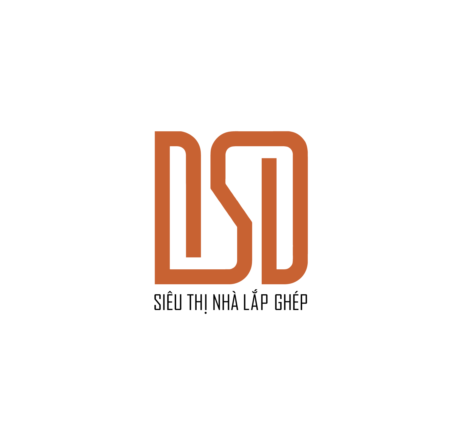 DSD Siêu thị nhà lắp ghép logo