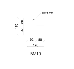 BẢN MÃ THÉP BM10