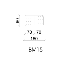 BẢN MÃ THÉP BM15