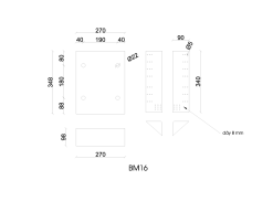 BẢN MÃ THÉP BM16