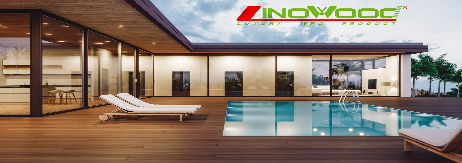 Vật liệu ốp tường Linowood nhẹ, bền, dễ thi công phù hợp cho nhà lắp ghép và công trình hiện đại