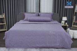 BỘ CHĂN GA GỐI TE5029 TENCEL DỆT ELAN CAO CẤP