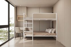 Thiết kế bên trong phòng ngủ tầng 2 - màu sắc và nội thất hiện đại