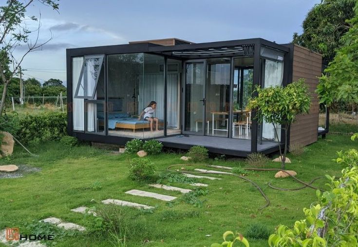 Công trình homestay nhà lắp ghép sử dụng khung thép G550 bền đẹp và tối ưu chi phí đầu tư