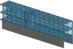 KHUNG THÉP G550 3 TẦNG 509.2M2
